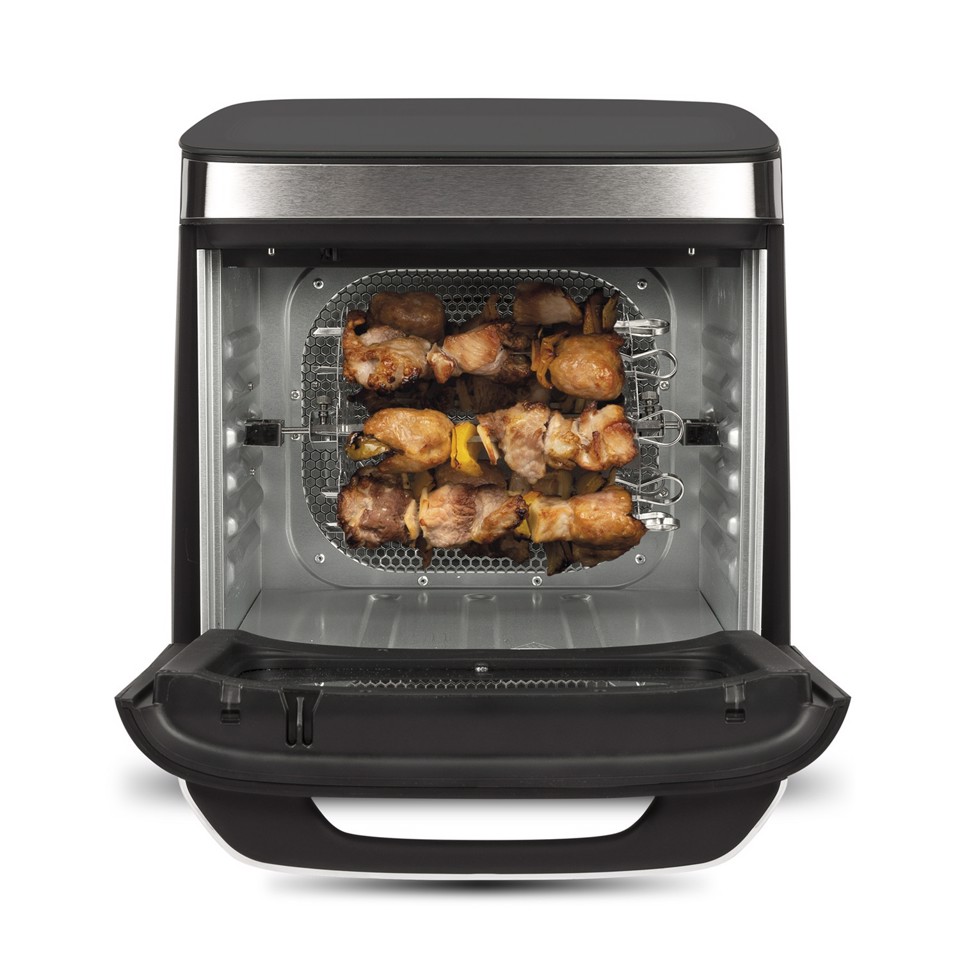 G3 Ferrari Friggisano LUX 13 Singolo 13 L Indipendente 1800 W Friggitrice ad aria calda Nero, Acciaio inox