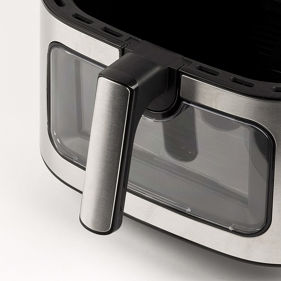 G3 Ferrari G10215 friggitrice Singolo 9 L Indipendente 2200 W Friggitrice ad aria calda Nero, Acciaio inox