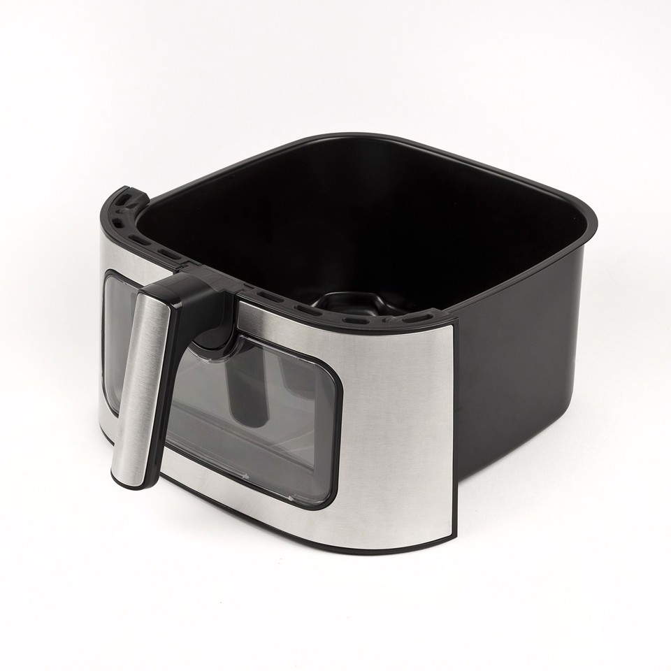 G3 Ferrari G10215 friggitrice Singolo 9 L Indipendente 2200 W Friggitrice ad aria calda Nero, Acciaio inox