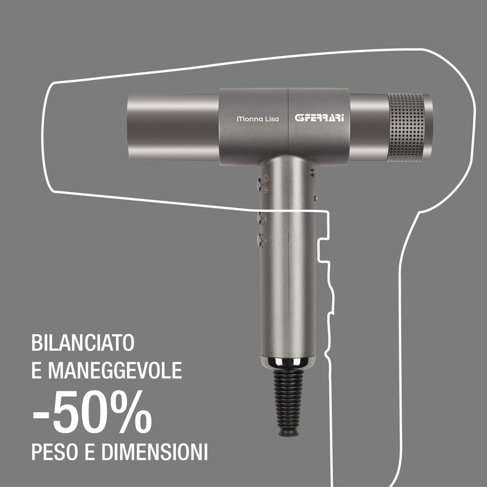 G3 Ferrari G30061 asciuga capelli 2000 W Grigio