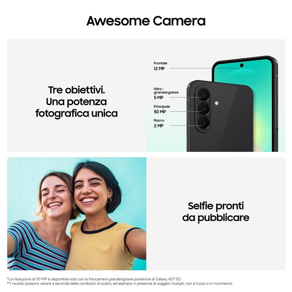 Galaxy A27 5G 6+128GB Black
