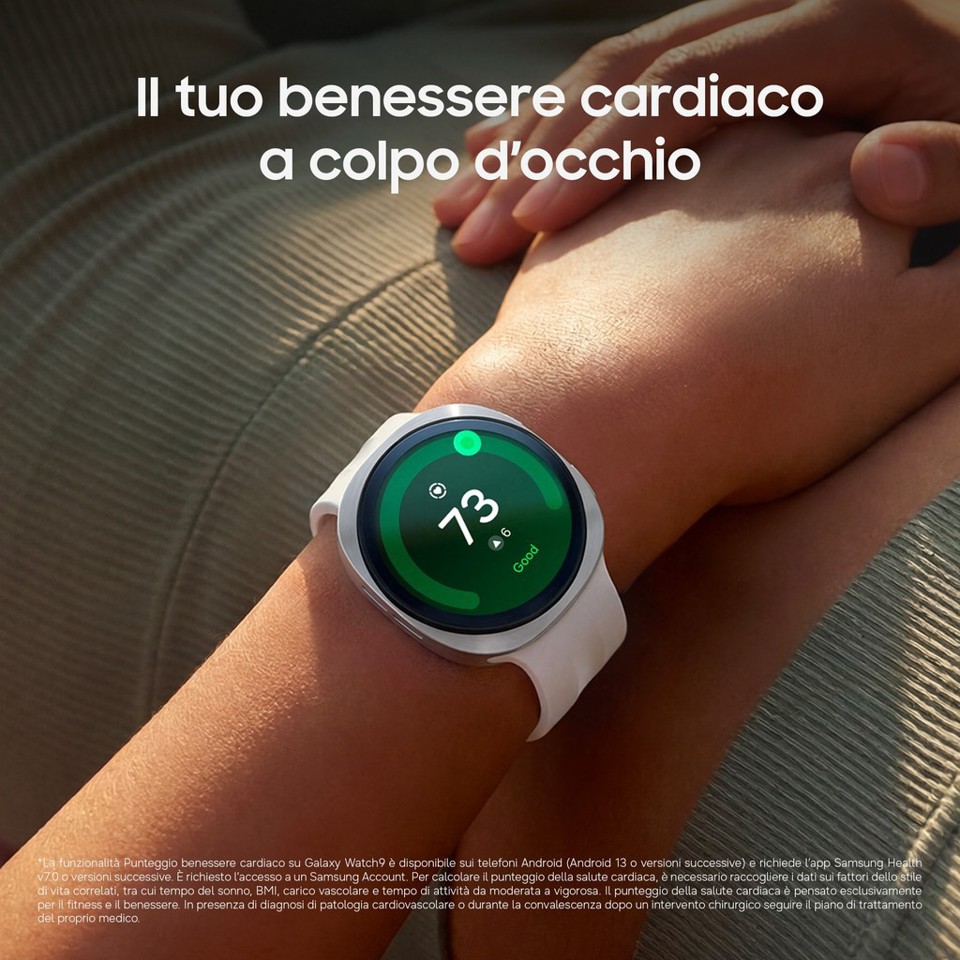 Galaxy Watch9 44mm BT, 2+32GB Silver