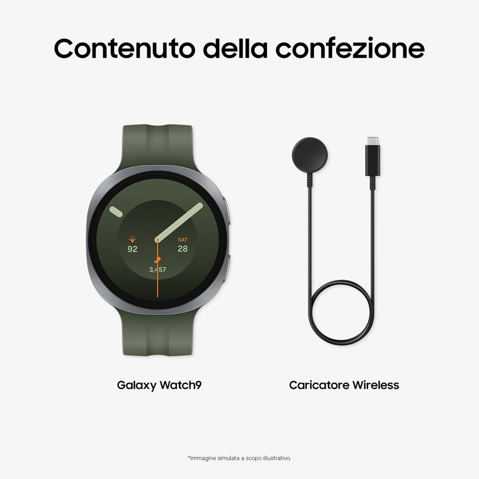 Galaxy Watch9 44mm BT, 2+32GB Silver