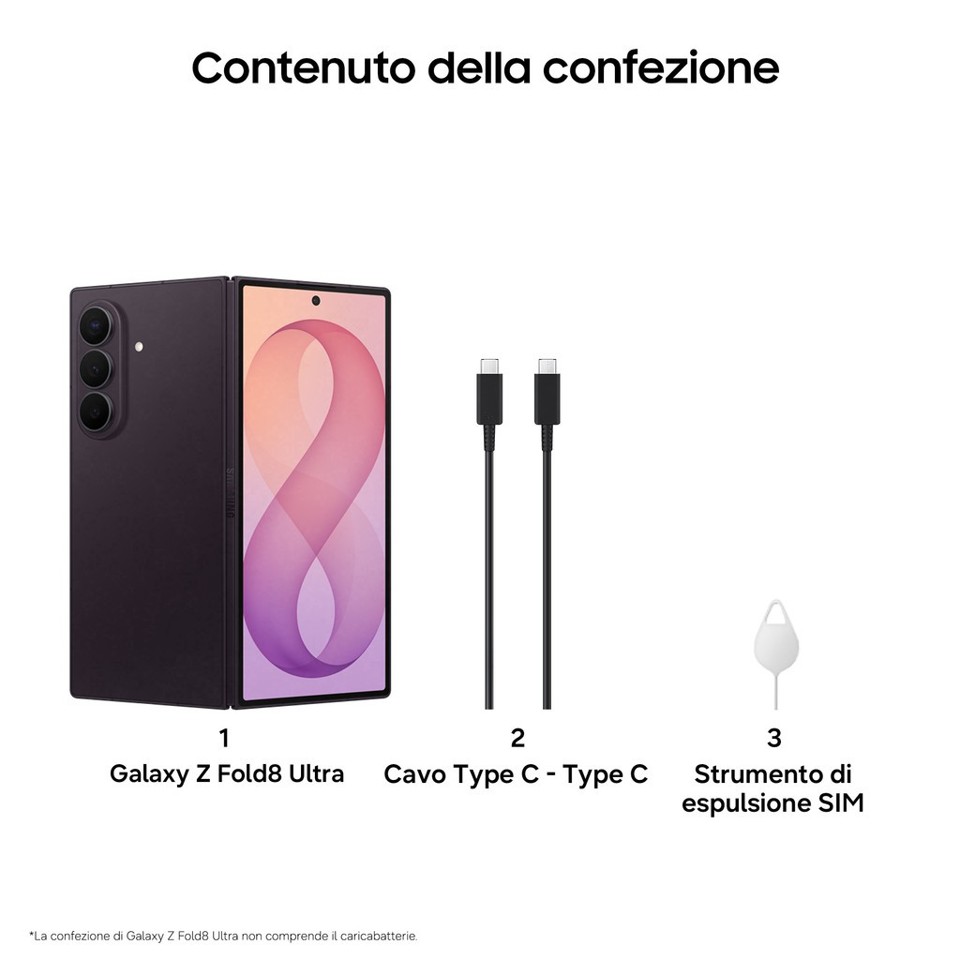 Galaxy Z Fold8 Ultra 16GB RAM 1TB SSD Violet Shadow