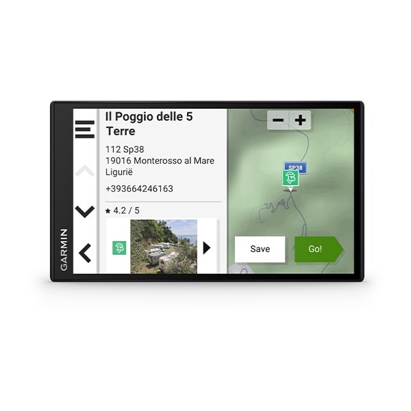 Garmin Camper 795 navigatore Palmare/Fisso 17,6 cm (6.95") TFT Touch screen 239,6 g Nero - EX DEMO prodotto nuovo con imballo aperto