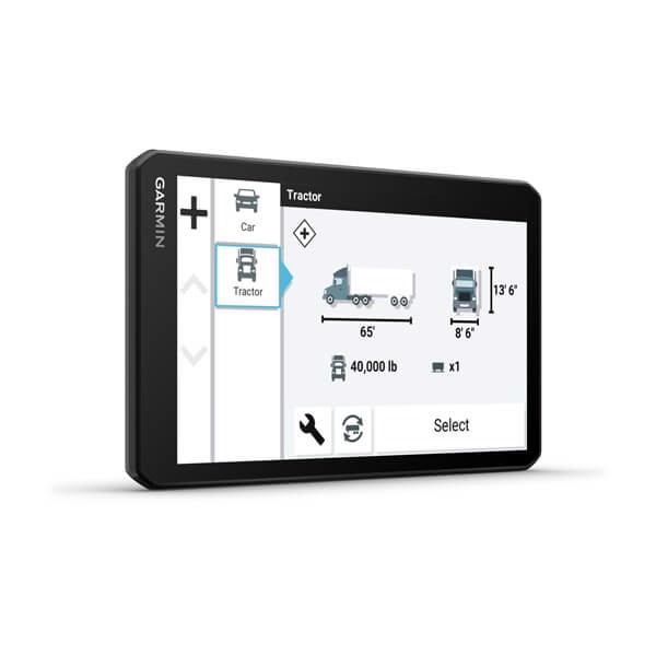 Garmin DEZL LGV710 navigatore Fisso 17,6 cm (6.95") TFT Touch screen 242 g Nero - EX DEMO prodotto nuovo con imballo aperto