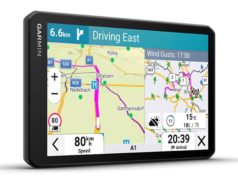 Garmin dēzl LGV720 navigatore Fisso 17,6 cm (6.95") TFT Touch screen 242 g Nero