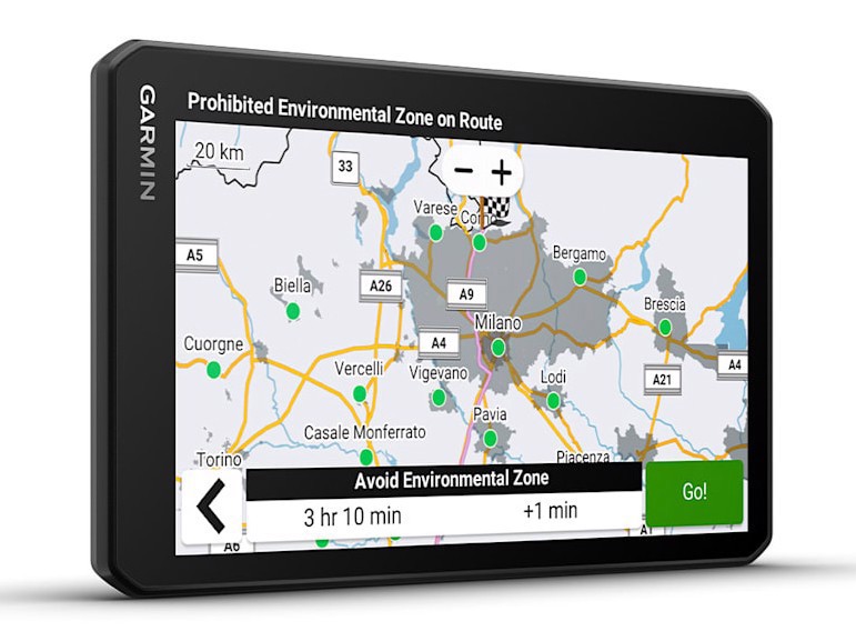Garmin dēzl LGV720 navigatore Fisso 17,6 cm (6.95") TFT Touch screen 242 g Nero