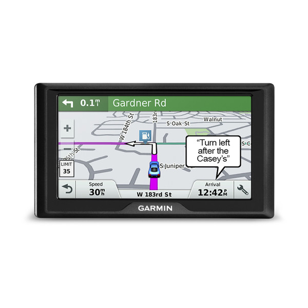 Garmin Drive 61 LMT-S navigatore Fisso 15,5 cm (6.1") TFT Touch screen 241 g Nero - EX DEMO prodotto nuovo con imballo aperto