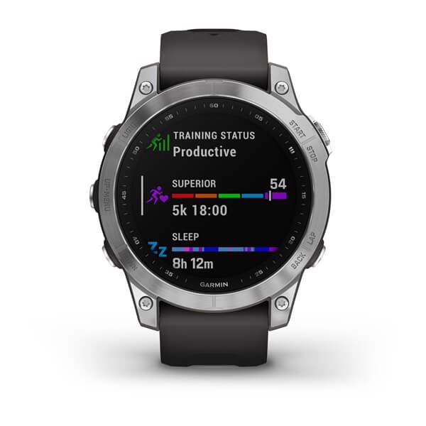 Garmin fenix 7 3,3 cm (1.3") MIP 47 mm Argento GPS (satellitare) - EX DEMO prodotto nuovo con imballo aperto