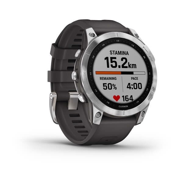 Garmin fenix 7 3,3 cm (1.3") MIP 47 mm Argento GPS (satellitare) - EX DEMO prodotto nuovo con imballo aperto
