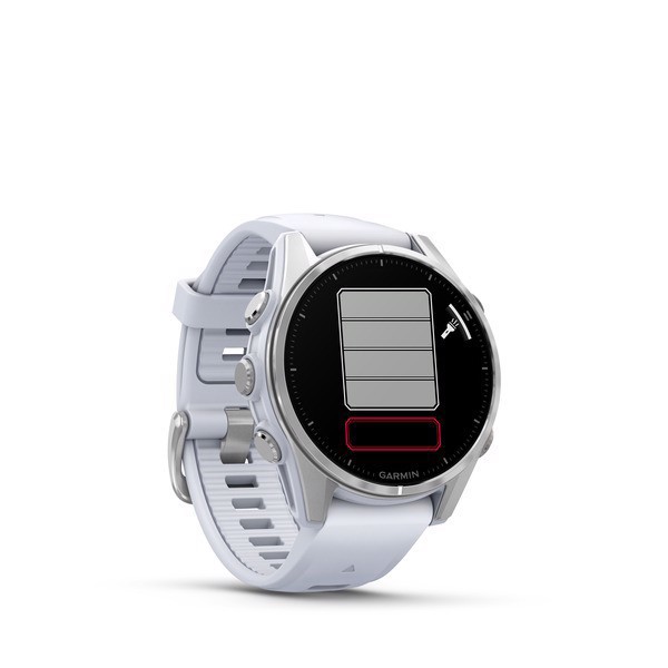 Garmin Fenix 8 3,3 cm (1.3") AMOLED 43 mm Digitale 416 x 416 Pixel Touch screen Argento Wi-Fi GPS (satellitare) - EX DEMO prodotto nuovo con imballo aperto