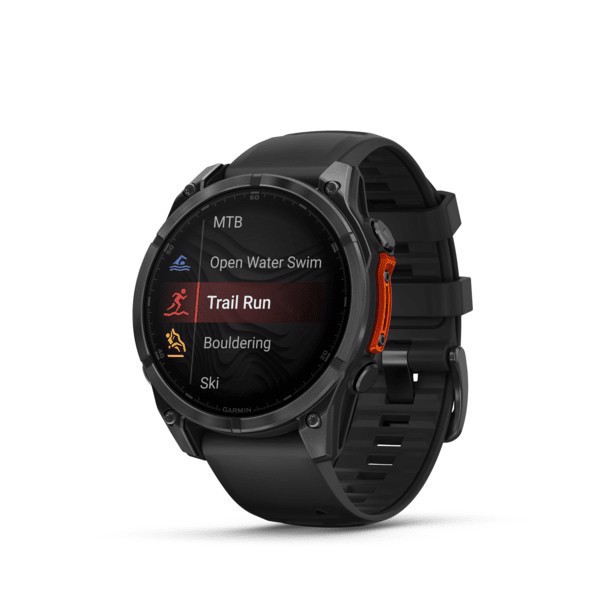 Garmin Fenix 8 3,56 cm (1.4") AMOLED 47 mm Digitale 454 x 454 Pixel Touch screen Nero Wi-Fi GPS (satellitare)