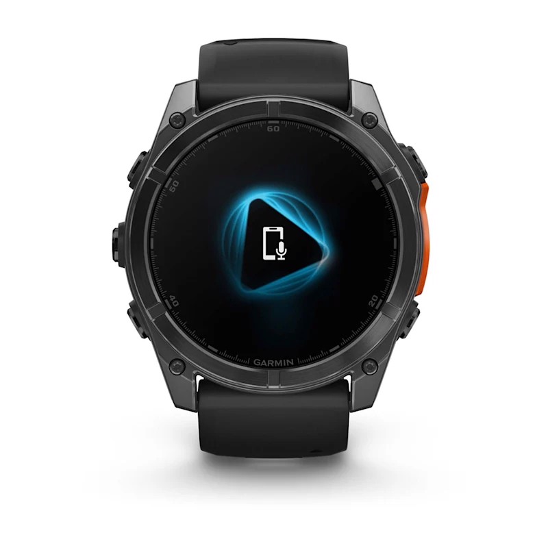 Garmin Fenix 8 3,56 cm (1.4") AMOLED 51 mm Digitale 454 x 454 Pixel Touch screen Grigio Wi-Fi GPS (satellitare)