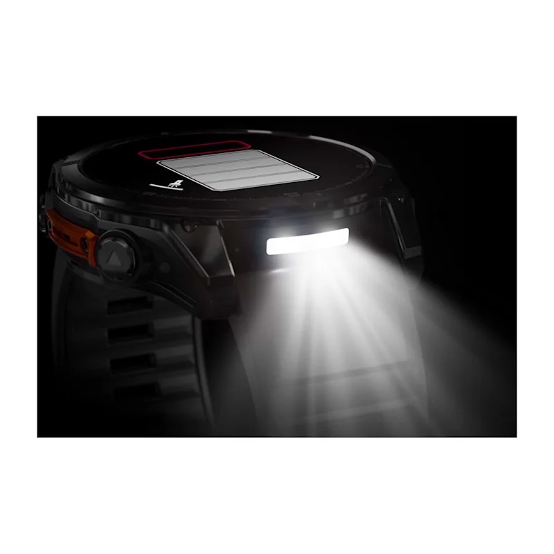 Garmin Fenix 8 3,56 cm (1.4") AMOLED 51 mm Digitale 454 x 454 Pixel Touch screen Grigio Wi-Fi GPS (satellitare)