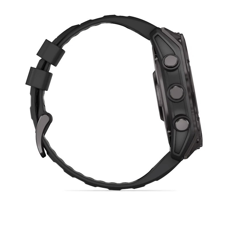 Garmin Fenix 8 3,56 cm (1.4") AMOLED 51 mm Digitale 454 x 454 Pixel Touch screen Grigio Wi-Fi GPS (satellitare)