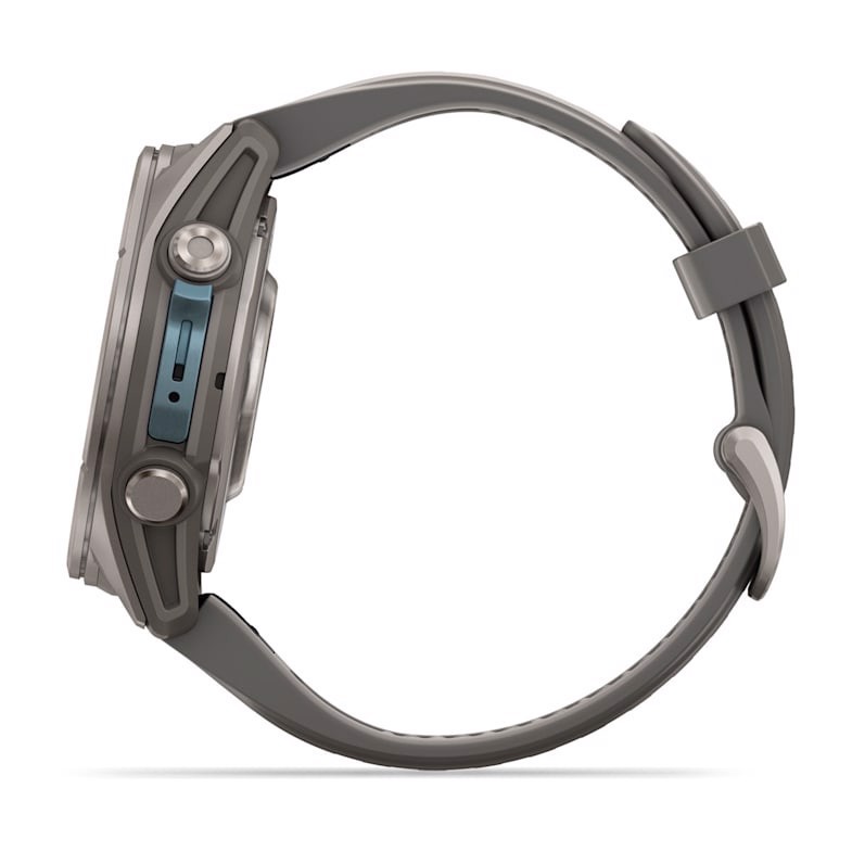 Garmin fēnix 9 3,3 cm (1.3") AMOLED 43 mm Digitale 416 x 416 Pixel Touch screen Titanio Wi-Fi GPS (satellitare)