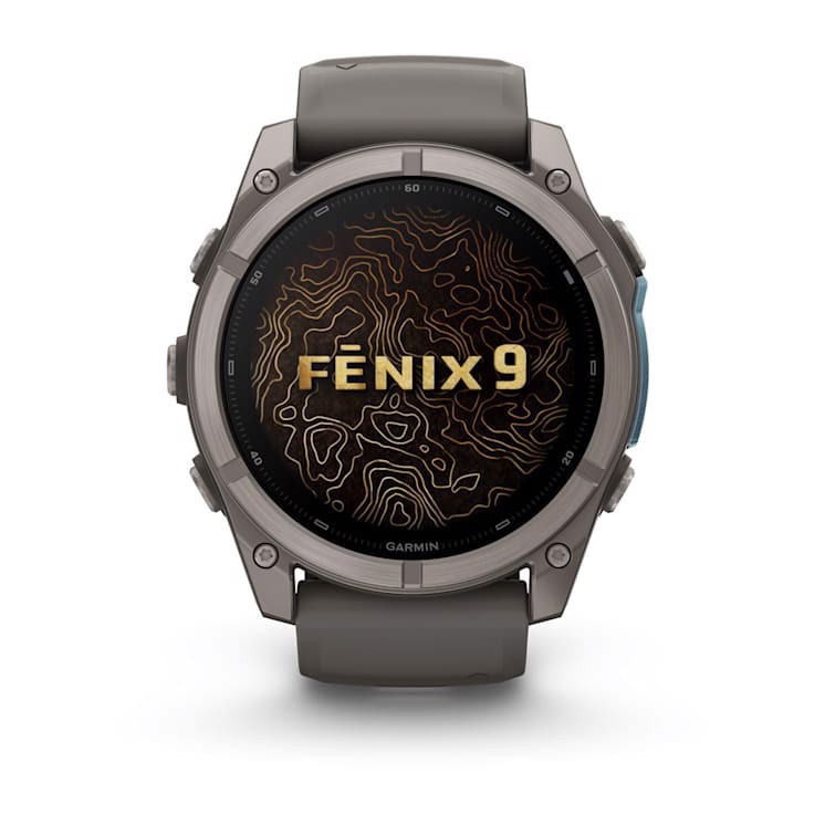 Garmin fēnix 9 3,56 cm (1.4") AMOLED 51 mm Digitale 454 x 454 Pixel Touch screen Titanio Wi-Fi GPS (satellitare)