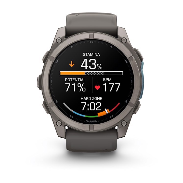 Garmin fēnix 9 3,56 cm (1.4") AMOLED 51 mm Digitale 454 x 454 Pixel Touch screen Titanio Wi-Fi GPS (satellitare)
