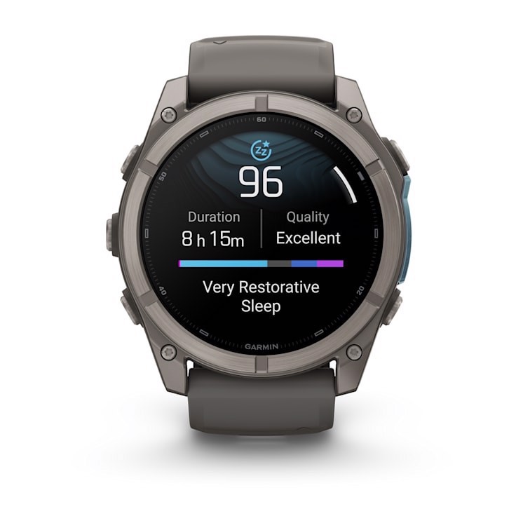 Garmin fēnix 9 3,56 cm (1.4") AMOLED 51 mm Digitale 454 x 454 Pixel Touch screen Titanio Wi-Fi GPS (satellitare)