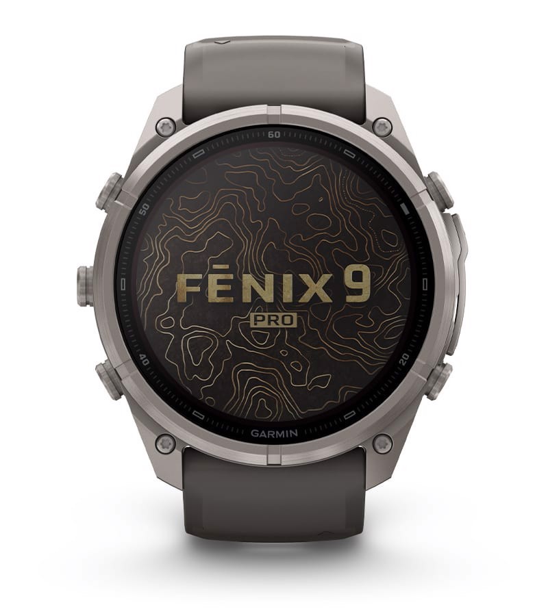 Garmin fēnix 9 Pro 3,56 cm (1.4") AMOLED 47 mm Digitale 454 x 454 Pixel Touch screen Titanio Wi-Fi GPS (satellitare)