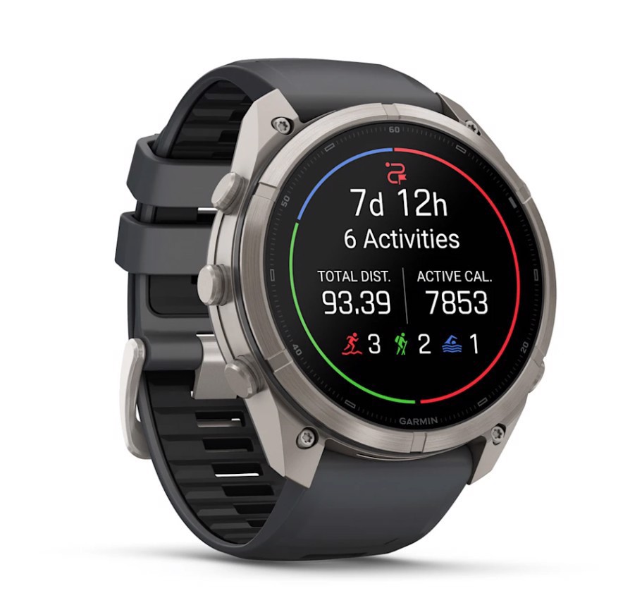 Garmin fēnix 9 Pro 3,81 cm (1.5") AMOLED 51 mm Digitale 466 x 466 Pixel Touch screen Titanio Wi-Fi GPS (satellitare)