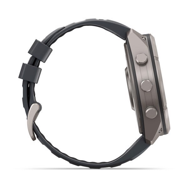 Garmin fēnix 9 Pro 3,81 cm (1.5") AMOLED 51 mm Digitale 466 x 466 Pixel Touch screen Titanio Wi-Fi GPS (satellitare)