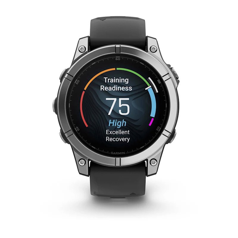 Garmin Fenix E 3,3 cm (1.3") AMOLED 47 mm Digitale 416 x 416 Pixel Touch screen Acciaio inox Wi-Fi GPS (satellitare)