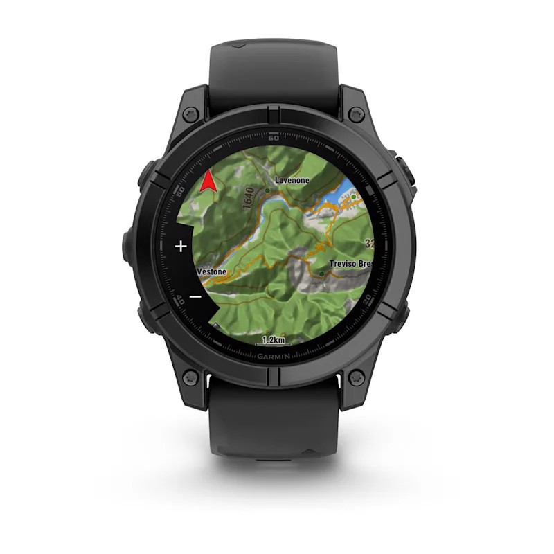 Garmin Fenix E 3,3 cm (1.3") AMOLED 47 mm Digitale 416 x 416 Pixel Touch screen Nero Wi-Fi GPS (satellitare)