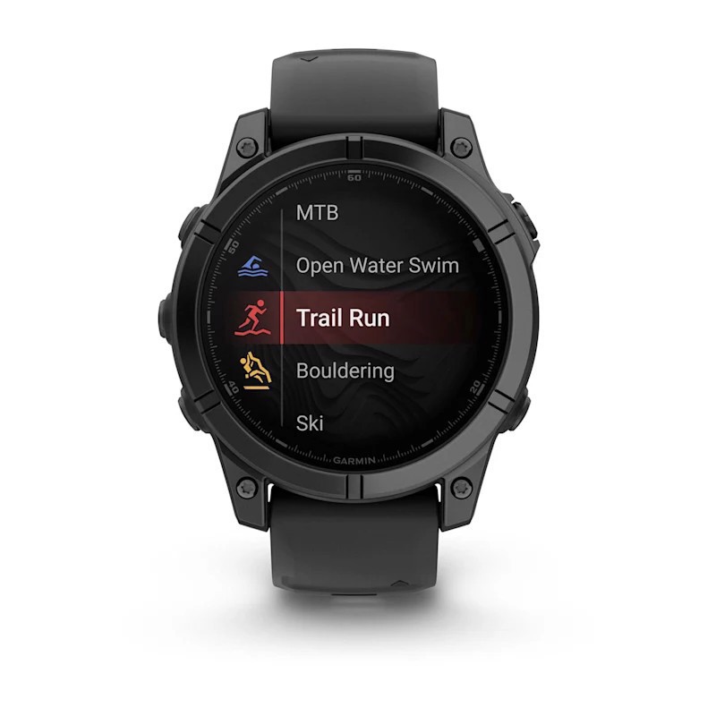 Garmin Fenix E 3,3 cm (1.3") AMOLED 47 mm Digitale 416 x 416 Pixel Touch screen Nero Wi-Fi GPS (satellitare)