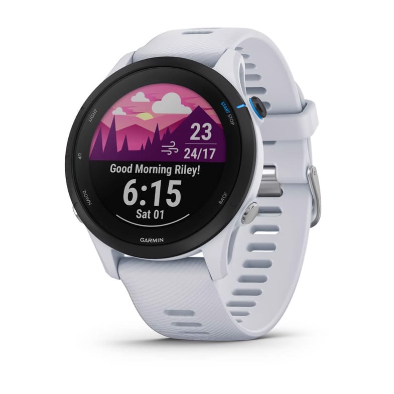 Garmin Forerunner 255 Music 3,3 cm (1.3") MIP 46 mm Digitale 260 x 260 Pixel Touch screen Bianco Wi-Fi GPS (satellitare) - EX DEMO prodotto nuovo con imballo aperto