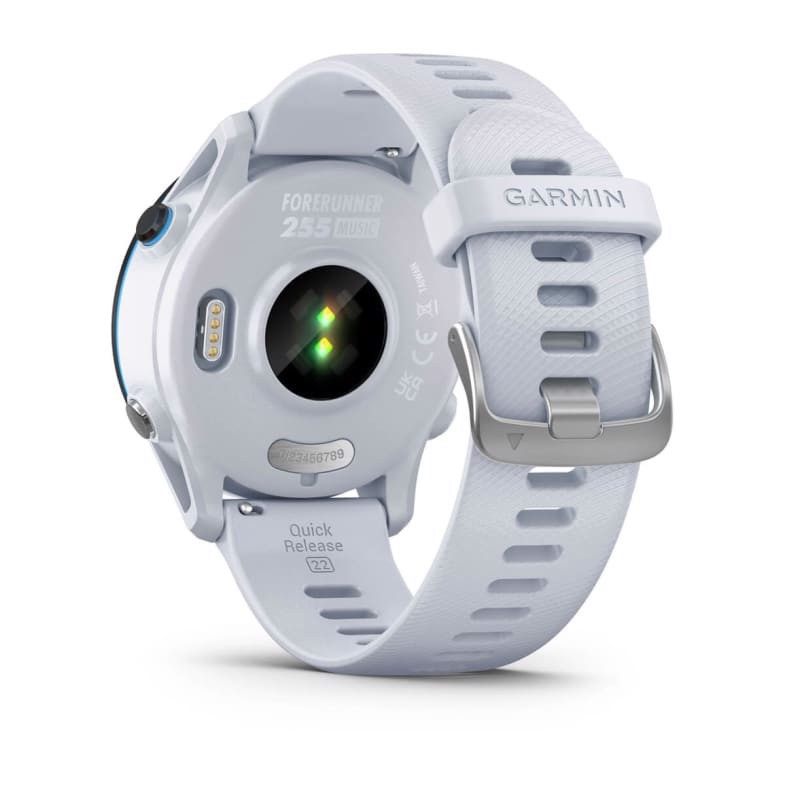 Garmin Forerunner 255 Music 3,3 cm (1.3") MIP 46 mm Digitale 260 x 260 Pixel Touch screen Bianco Wi-Fi GPS (satellitare) - EX DEMO prodotto nuovo con imballo aperto