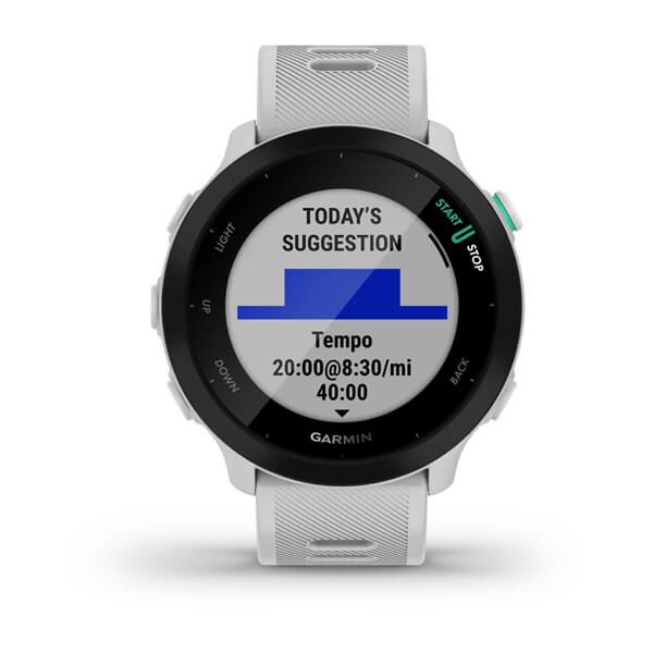 Garmin Forerunner 55 2,64 cm (1.04") MIP Bianco GPS (satellitare)