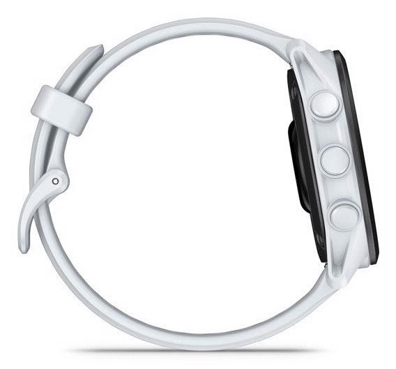 Garmin Forerunner 70 3,05 cm (1.2") AMOLED 30 mm Digitale 390 x 390 Pixel Touch screen Bianco GPS (satellitare)
