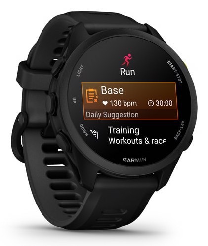 Garmin Forerunner 70 3,05 cm (1.2") AMOLED 30 mm Digitale 390 x 390 Pixel Touch screen Nero GPS (satellitare)