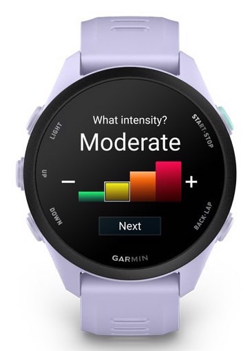 Garmin Forerunner 70 3,05 cm (1.2") AMOLED 43 mm Digitale 390 x 390 Pixel Touch screen Lavanda GPS (satellitare)