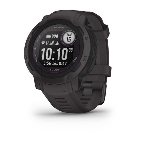 Garmin Instinct 2 Solar 2,29 cm (0.9") 45 mm MIP Grafite GPS (satellitare) - EX DEMO prodotto nuovo con imballo aperto