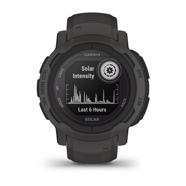Garmin Instinct 2 Solar 2,29 cm (0.9") 45 mm MIP Grafite GPS (satellitare) - EX DEMO prodotto nuovo con imballo aperto