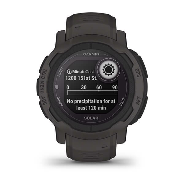 Garmin Instinct 2 Solar 2,29 cm (0.9") 45 mm MIP Grafite GPS (satellitare) - EX DEMO prodotto nuovo con imballo aperto