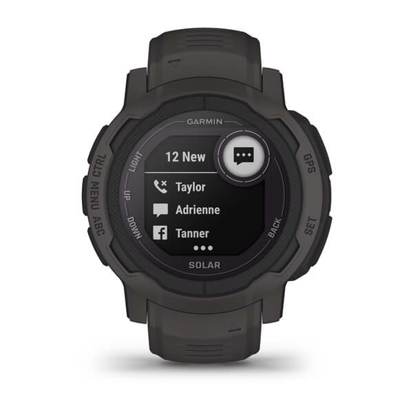 Garmin Instinct 2 Solar 2,29 cm (0.9") 45 mm MIP Grafite GPS (satellitare) - EX DEMO prodotto nuovo con imballo aperto