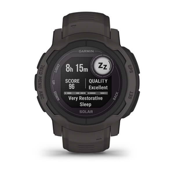 Garmin Instinct 2 Solar 2,29 cm (0.9") 45 mm MIP Grafite GPS (satellitare) - EX DEMO prodotto nuovo con imballo aperto
