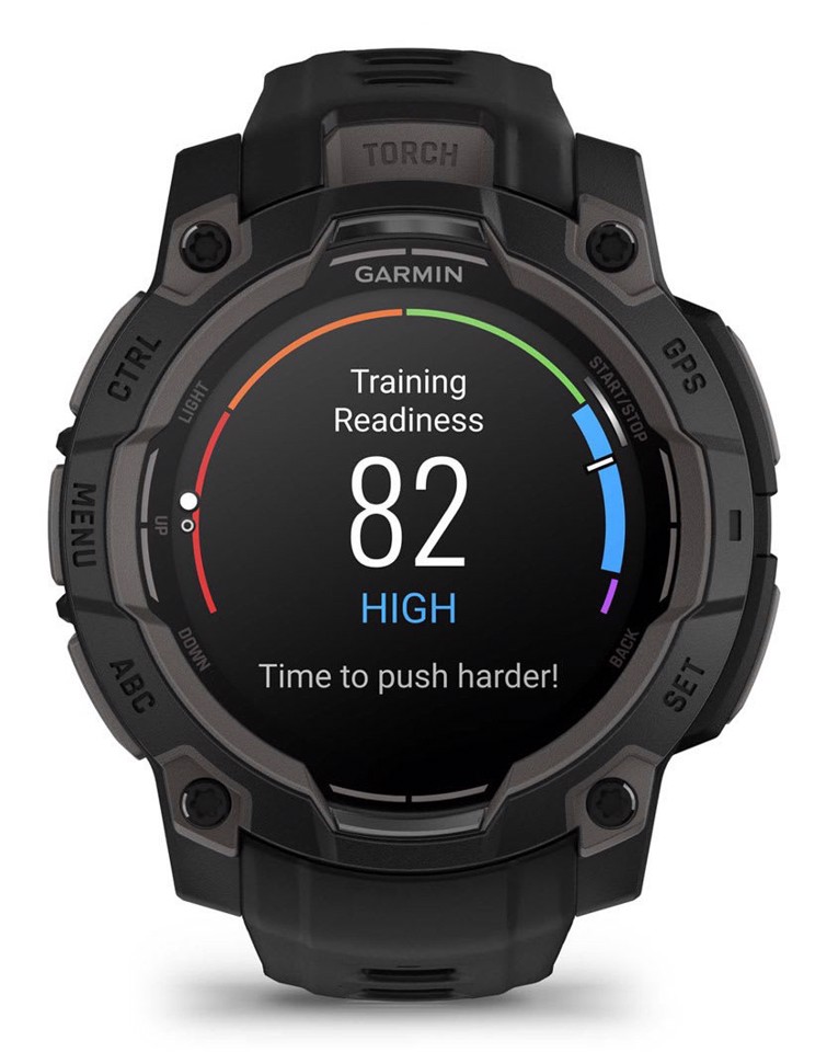 Garmin Instinct 3 AMOLED 3,05 cm (1.2") 45 mm Digitale 390 x 390 Pixel Touch screen Nero GPS (satellitare)