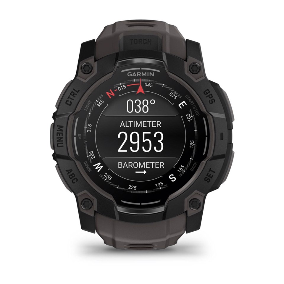 Garmin Instinct 3 AMOLED 3,3 cm (1.3") 50 mm Digitale 416 x 416 Pixel Touch screen Nero GPS (satellitare)