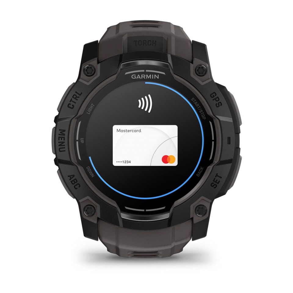 Garmin Instinct 3 AMOLED 3,3 cm (1.3") 50 mm Digitale 416 x 416 Pixel Touch screen Nero GPS (satellitare)