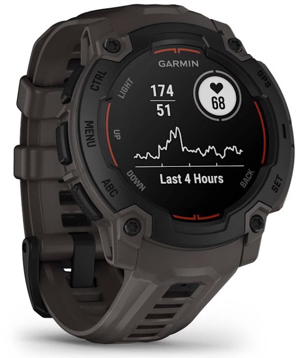Garmin Instinct E 2,29 cm (0.9") MIP 45 mm Digitale 176 x 176 Pixel Nero GPS (satellitare)