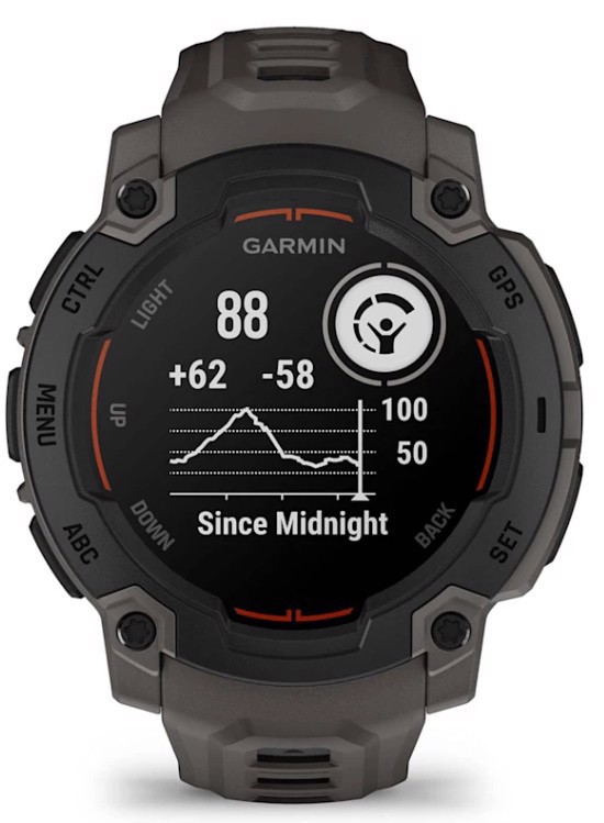 Garmin Instinct E 2,29 cm (0.9") MIP 45 mm Digitale 176 x 176 Pixel Nero GPS (satellitare)