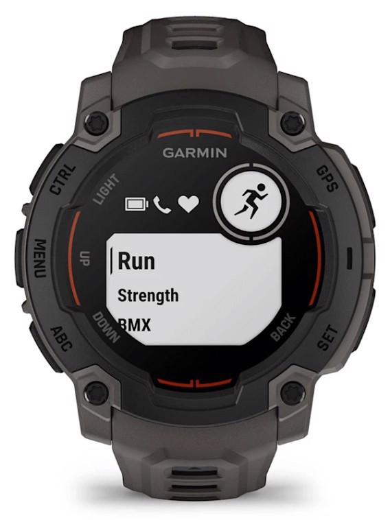 Garmin Instinct E 2,29 cm (0.9") MIP 45 mm Digitale 176 x 176 Pixel Nero GPS (satellitare)