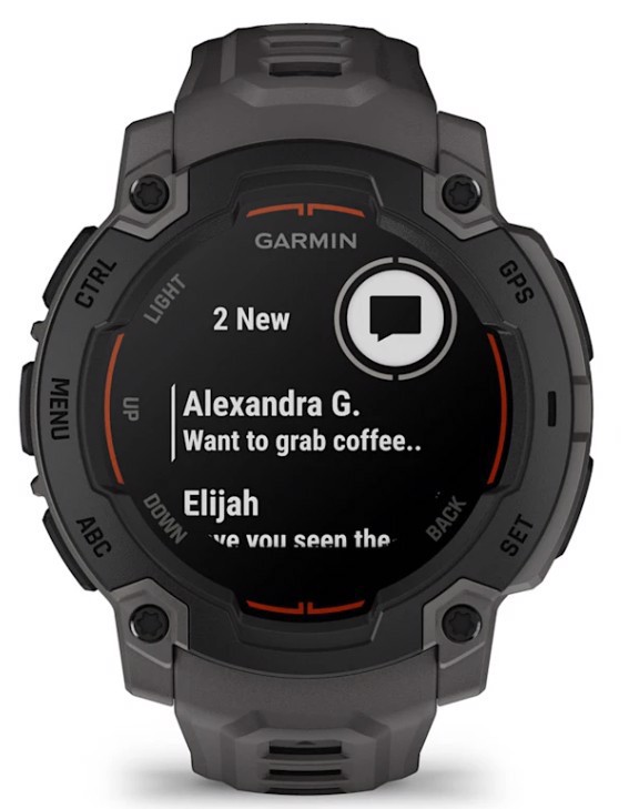 Garmin Instinct E 2,29 cm (0.9") MIP 45 mm Digitale 176 x 176 Pixel Nero GPS (satellitare)