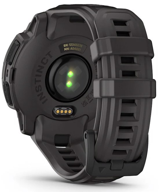 Garmin Instinct E 2,29 cm (0.9") MIP 45 mm Digitale 176 x 176 Pixel Nero GPS (satellitare)