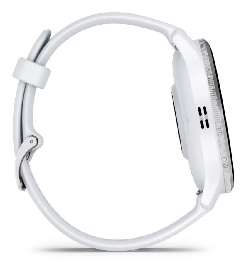 Garmin Venu 3 3,56 cm (1.4") AMOLED 45 mm Digitale 454 x 454 Pixel Touch screen Argento, Bianco Wi-Fi GPS (satellitare)